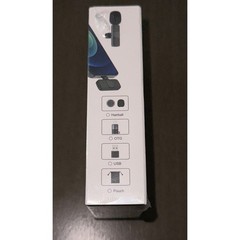 New Wireless Lavalier Mic 2-Pack, Plug & Play, iPhone/Android, No App/Blue
