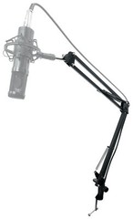 Rockville DMS30 30″ Microphone Boom Arm Studio Podcast USB Mic Stand+Desk Clamp