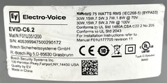 Electro-Voice EVID-C6.2 6.5″ In-Ceiling Loud Speaker – White