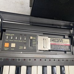 VTG Casiotone Casio MT-800 Analog Piano Keyboard Synth w/ Speakers & Stand READ!