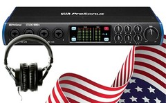 PreSonus Studio 1810c 18×8 192 kHz USB-C Audio Interface + TH-MX2 Headphone