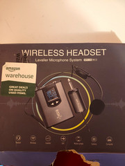 Wireless Headset Lavalier Mic System Kit Transmitter/Receiver MPH-05 YM-2