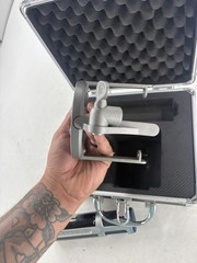 Sterling ST155 Condenser XLR Studio Microphone Silver Black Shockmount Case