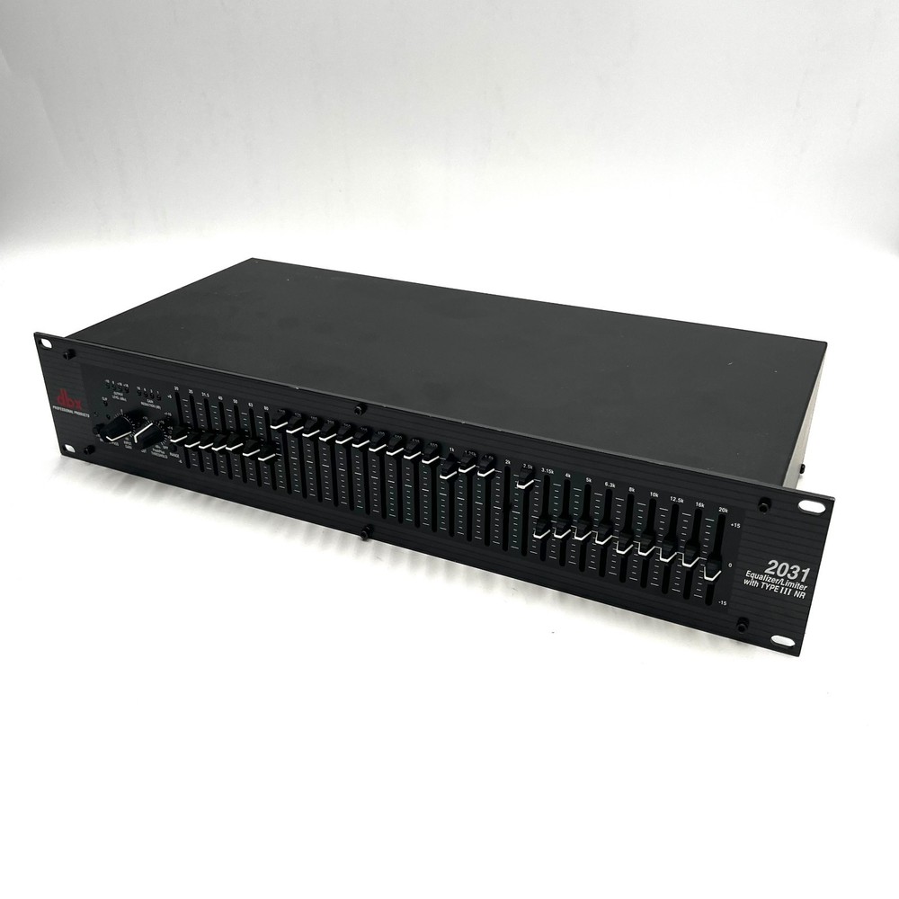 dbx 2031 Graphic Equalizer/Limited with Type III | USED UNTESTED