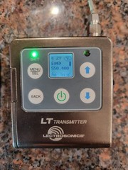 2-Lectrosonics LT-B1 Bodypack Wireless Transmitters With Mics