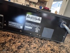Sony CDR-W33 Professional CD Recorder / Player Rack Mountable For Parts Repair