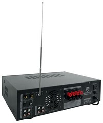 Rockville SingMix 5 2000w Professional DJ Amplifier w/ Bluetooth/Echo
