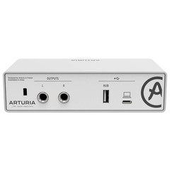 Arturia MINIFUSE-1-WHITE Portable Solo Audio Interface in White