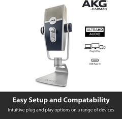 AKG Lyra Ultra-HD Multimode USB Microphone