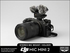 DJI Mic Mini 2 Stereo Mic Cold Shoe Mount Adapter and Holder with Tripod Thread