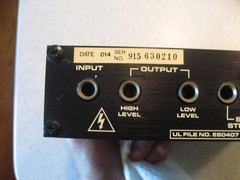 DBX Model 563X The Silencer Noise Reduction Unit – Tested and Works