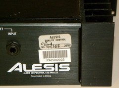 Vintage ALESIS RA-100 Reference Power Amplifier Studio Monitor Rack Amp (RA100)