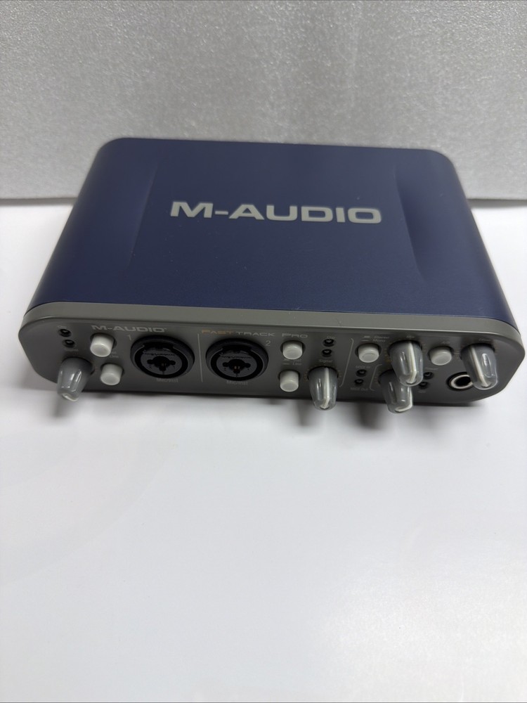 M-Audio Fast Track Pro Digital Recording Interface – No Power Adapter FAST SHIP!