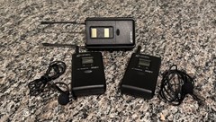 Azden 325UPR Dual-Channel Wireless Microphone System – 35BT Lav Packs- Excellent