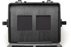 24″ x 19″ x 10″ Black Hard Case w/ Latches