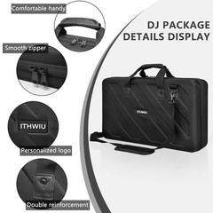 Lightweight Molded Hard Storage Case for Pioneer RX SX SX2 SX3 Denon MC DJ