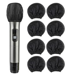 200 Pcs Disposable Microphone Cover Non-Woven Handheld Microphone Windscreen …