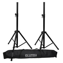 Samson RS112A 12″ 2-Way Active Powered Loudspeakers 2-Pack w Stands