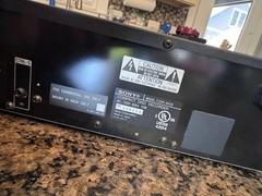 Sony CDR-W33 Professional CD Recorder / Player Rack Mountable For Parts Repair