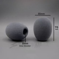 Wind Screen Cover for Schoeps CCM4UG Mic Microphone Protective Foam