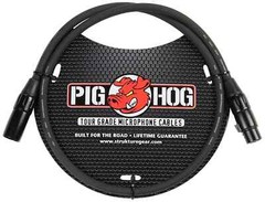 5 Pack Pig Hog PHM3 High Performance 8MM XLR Mic Cable, 3FT LIFETIME WARRANTY!