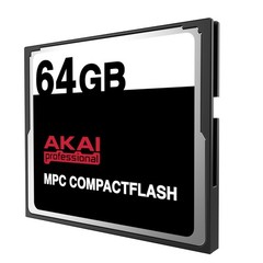 Akai 64GB CompactFlash CF Card for MPC 5000, MPC 4000, MPC 1000 & 2500 JJOS