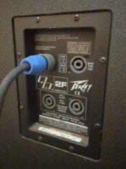 Peavey Titanium Speak, Preavy Amp 3000, EQ215, 100 Ft Snake, 16 Mics, Mix PV20.
