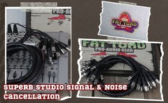 XLR Snake Cable Patch – 16-Channel 10ft Pro Audio Mic Cord Mixer Sound Stage PA