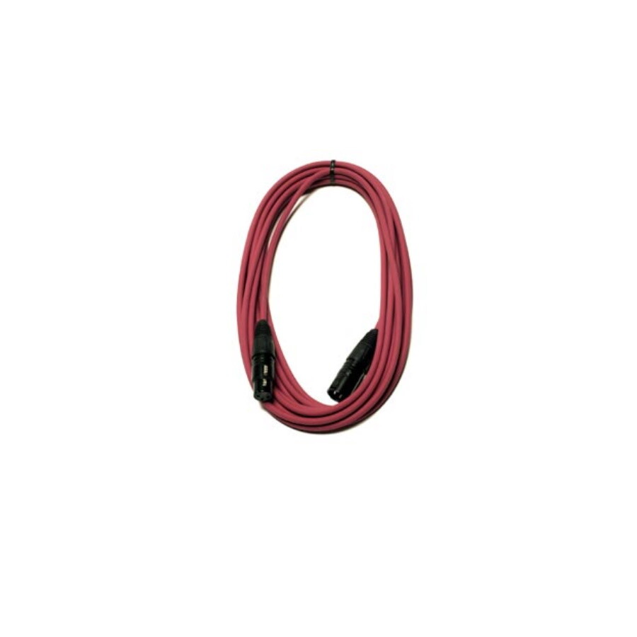 Peavey 25 ft Low Z Microphone Cable 25 Foot Microphone Cable Magenta, New!