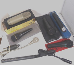 Vintage Microphones, Various Brands and Models You Pick.