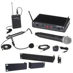 Samson Concert 288 All-In-One Dual-Channel Wireless System + Case + Sanitizer