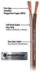 12 Gauge Speaker Wire (30Ft) – Brown 12 AWG Speaker Wire Speaker Cable 99.9% –
