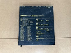 Yamaha FX550 Guitar Effect Processor – Works Great!