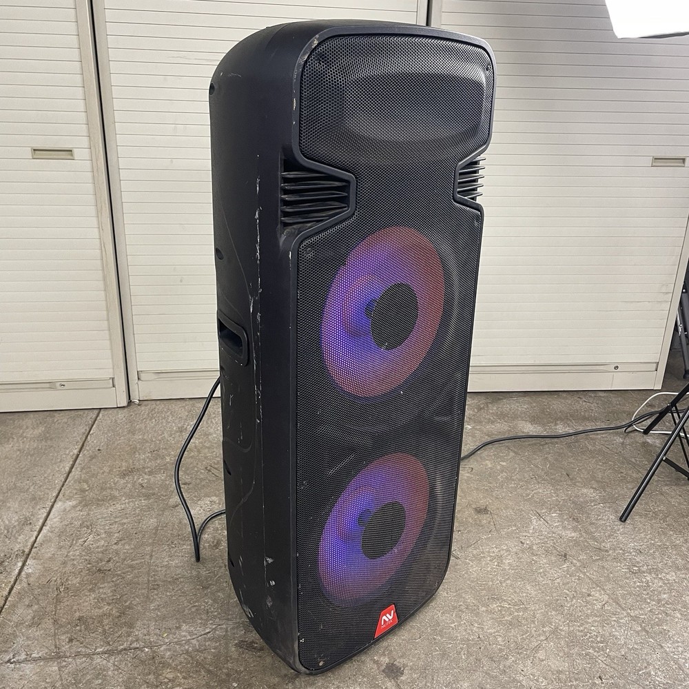 Nutek TS-70215BL Active PA Speaker Tested Working No Battery