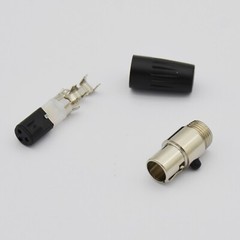 XLR Microphone Cable – 20 ft 3 pin Mini XLR Male to Female Extension Patch Cord