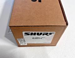 Shure ULXD1 G50 Bodypack Transmitter + SB900B Battery 470-534MHz NEW SEALED