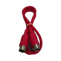 Cable Up CU/MD103/RED 3′ MIDI Male to MIDI Male MIDI Cable (Red)
