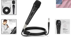 K1 Handheld Microphone with Mute Function – Perfect for Singing