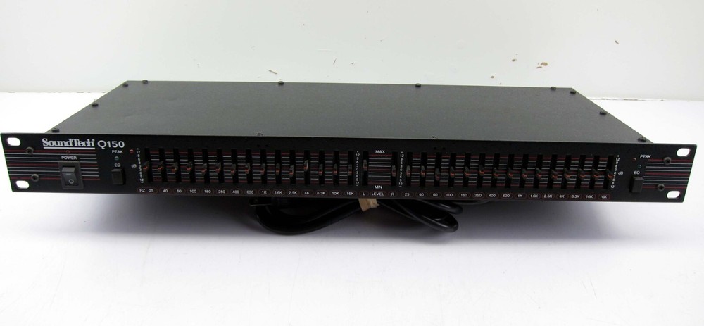 Vintage SoundTech Q150 Single Space 15 Band Stereo EQ Equalizer