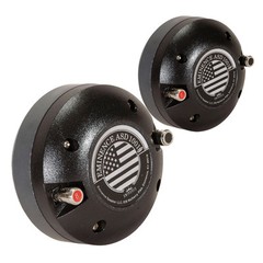 Pair Eminence ASD1001 1″ HF Titanium Horn Driver 1-3/8″-18 TPI