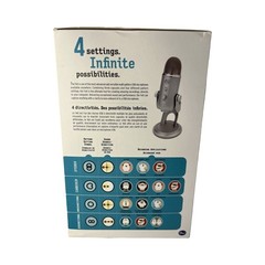 Blue Microphones Yeti USB Microphone Silver