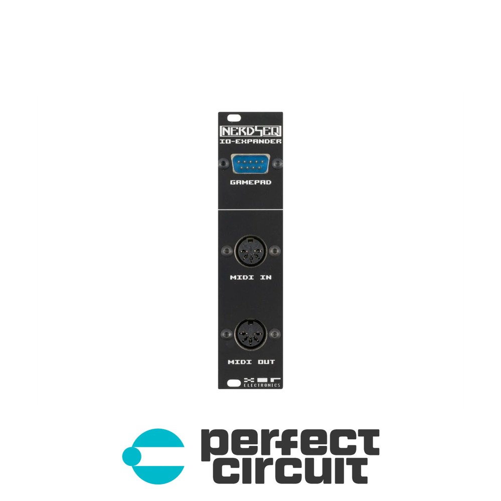 XOR Electronics NerdSEQ MIDI I/O Black Expander EURORACK USED – PERFECT CIRCUIT