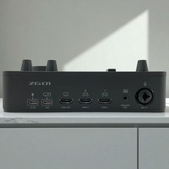 YAMAHA ZG01 Game Streaming Audio Mixer USB Voice Chat Interface Black Used Japan