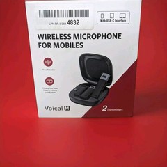 Pixel Voical M – UHF Wireless Lavalier Microphones For Phones USB-C ONLY -2 Mics