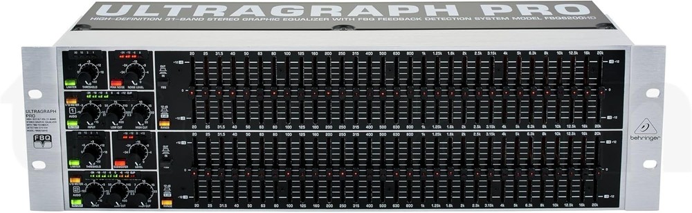 Behringer FBQ6200HD 31-Band Stereo Graphic Equalizer New