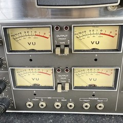 TEAC A-2340SX Multitrack Reel-to-Reel Tape Deck Recorder. Motors Work, No Sound