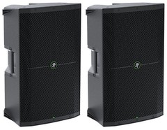(2) Mackie Thump215 15″ 1400 Watt Powered Active DJ PA Speakers Thump 215