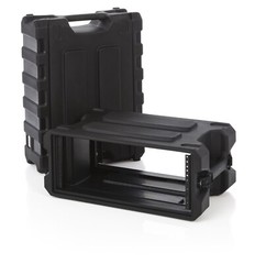 Gator G-PRO-6U-13 Pro Series Molded Mil-Grade Shallow Rack Case 6 Space 13″ Deep