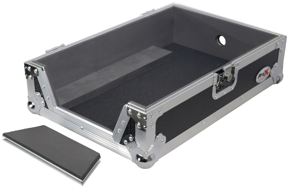 ProX XS-CD Flight Case for CDJ-3000 Large Format CD-Media Player Black on Silver