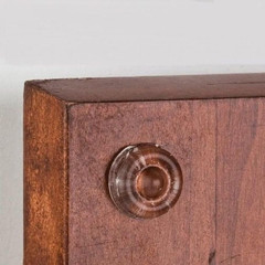Sound Dampening Door Bumpers, 1/2 Diameter, Sheet of 100″